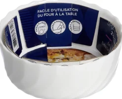 Outlet Ramekin Backform Trianon | 12 x 12 x 5 cm | weiss Backform