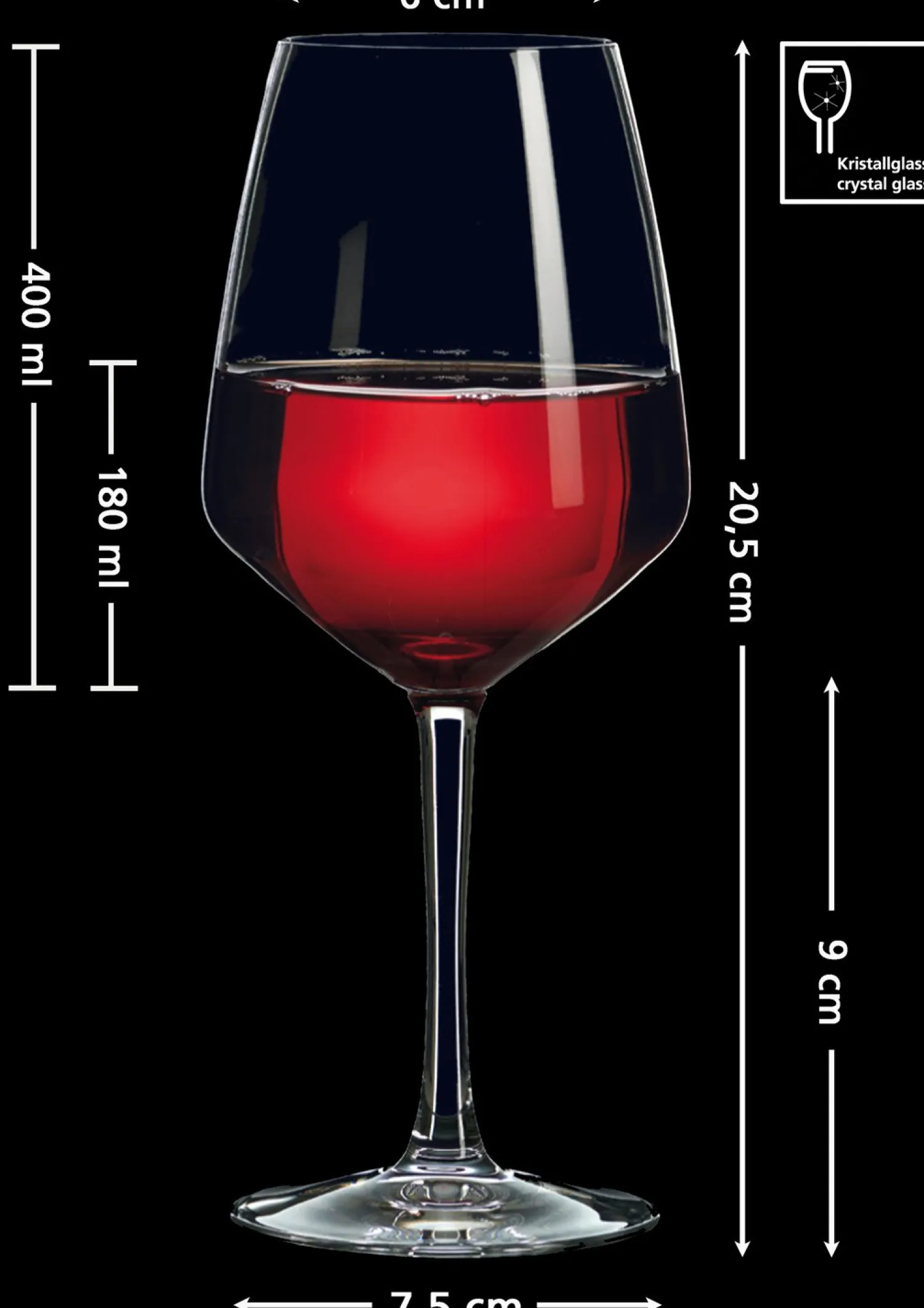 Sale Rotweingläser-Set Mambo | 4-teilig | 400 ml Gläser-Set