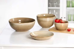Online Servierschale Alicante | 13,5 x 13,5 x 7,5 cm | braun Schale