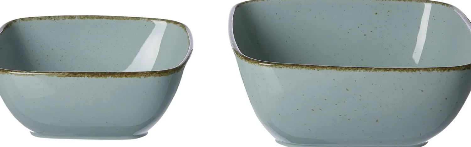 New Servierschalen-Set Casa | 2-teilig | blau Schale
