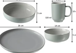 Clearance Speiseteller Jasper | 26 cm | mint Teller