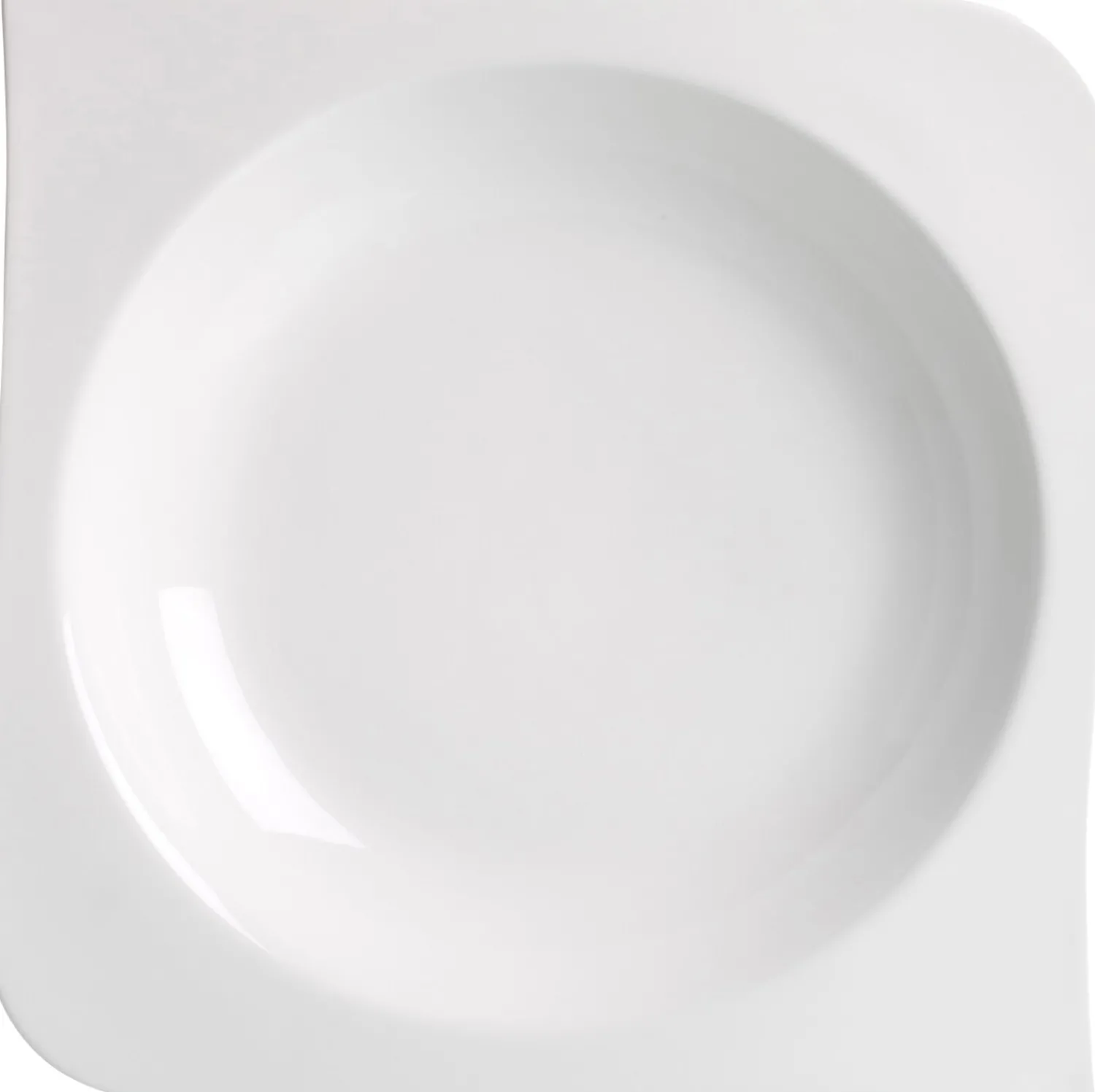 Online Suppenteller Melodie | 21 x 21 cm | weiss Teller