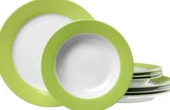 Outlet Tafelservice Doppio | 8-teilig | grün Service
