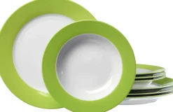 Outlet Tafelservice Doppio | 8-teilig | grün Service