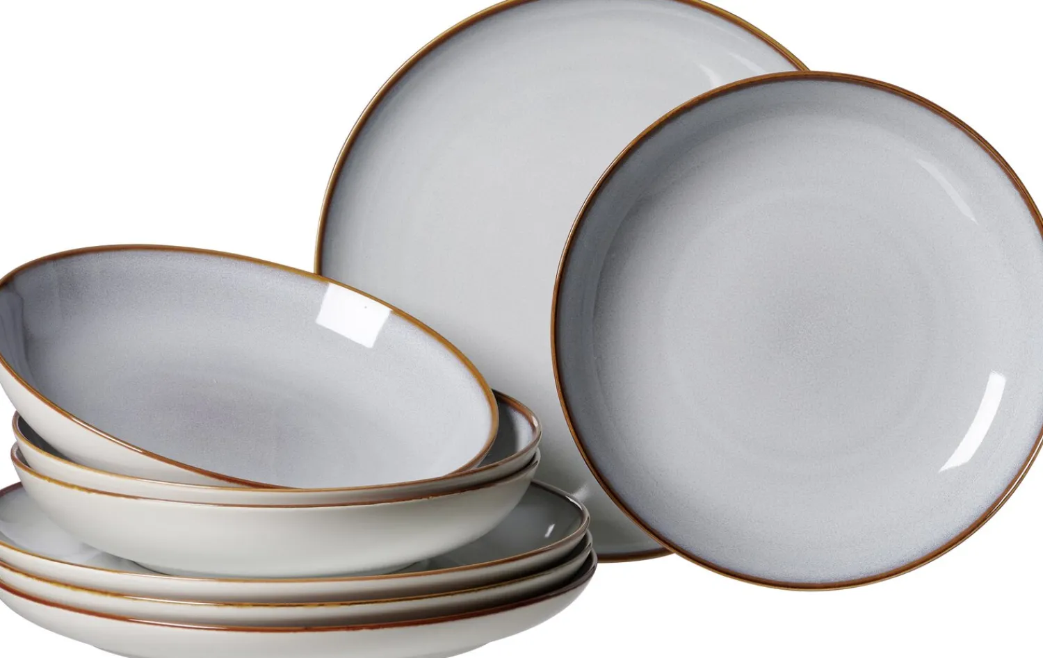 Sale Tafelservice Portofino | 8-teilig | grau Set
