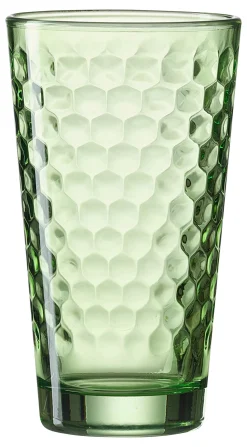 Hot Trinkglas Favo | 350 ml | grün Glas
