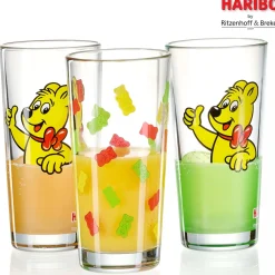 Hot Trinkglas HARIBO Allover | 380 ml Glas