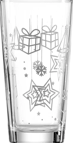 Trinkglas Xmas | 380 ml Glas