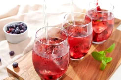 Sale Trinkgläser-Set Gin | 8-teilig | 590 ml | mit Glastrinkhalmen Gläser-Set