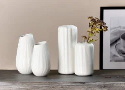 Discount Vase Alma | 9 x 9 x 16 cm | weiss Vase