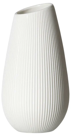 Outlet Vase Alma | 10 x 10 x 20 cm | weiss Vase