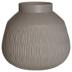 Sale Vase Anja | 28 x 28 x 25,5 cm | taupe Vase