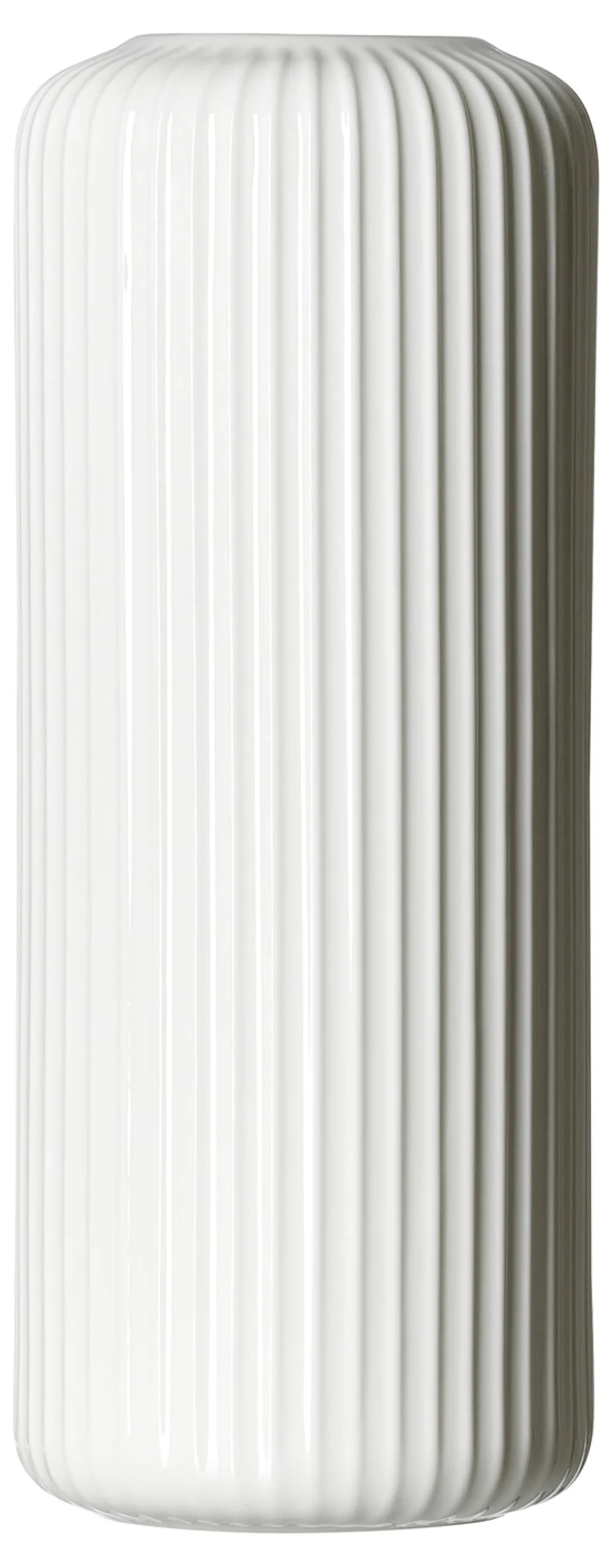 Discount Vase Nora | 9,5 x 9,5 x 24 cm | weiss Vase