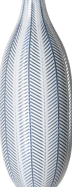 Outlet Vase Reef | 12 x 12 x 30,5 cm | blau Vase