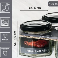 Online Vorratsgläser-Set Mara | 4-teilig | 106 ml Vorratsgläser-Set