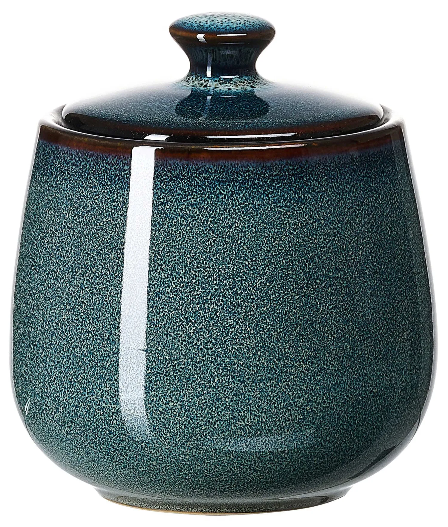 Online Zuckerdose Bali | 9 x 9 x 10 cm | blau Zuckerdose