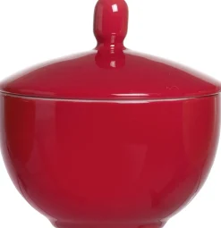 Best Zuckerdose Doppio | 9 x 9 x 7 cm | rot Zuckerdose